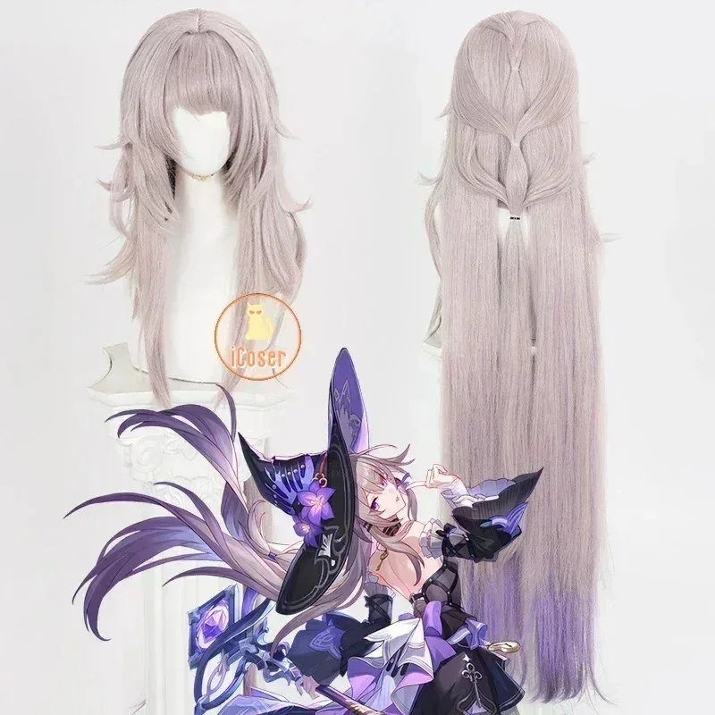 Honkai Star Rail The Herta Cosplay disfraz peluca vestido sombrero uniforme sombreros collar fiesta de Halloween para mujeres niñas accesorios iCosera