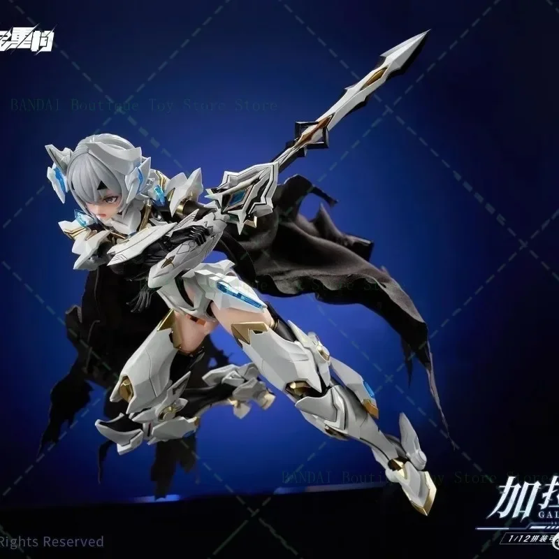 In Stock White Dragon Knight Special Edition Damanjiang Nuclear Reconstruction Assembly Model Machine Girl Galahad Figure Gift