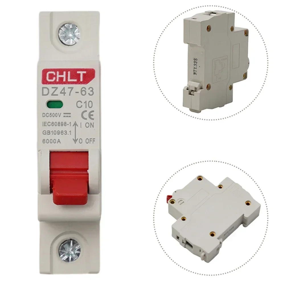 

Solar PV Breaker Circuit Breaker Outdoors 10 16 20 32 40 63 Amp 63A ABS/Plastic Accessories DC 500V Unipolar MCB Brand New