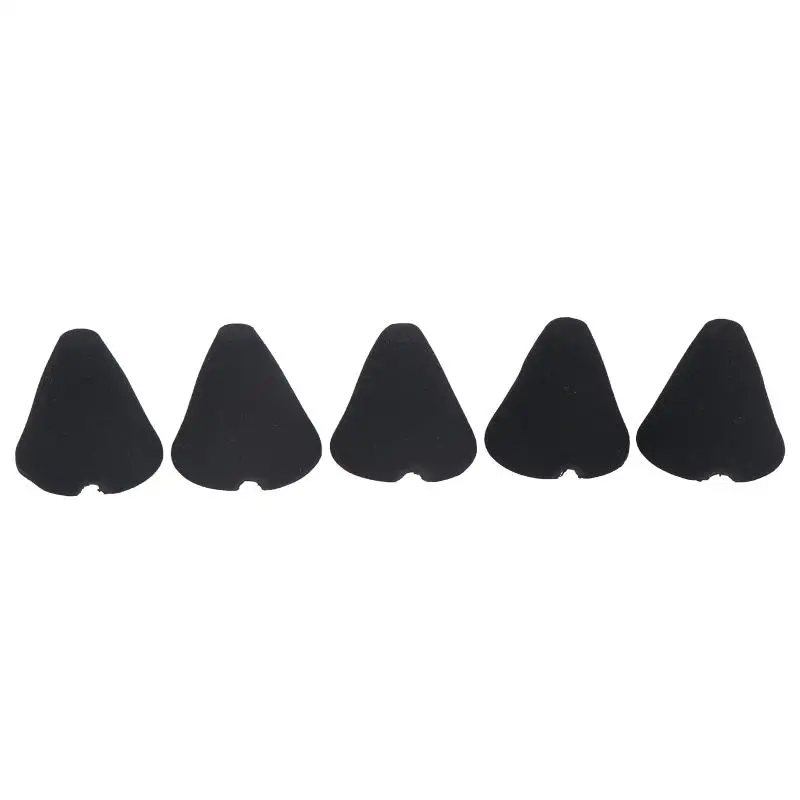 5Pcs Electronic Drum Accessory Easy Install Piezo Trigger Foam Cone Cylinder Dampener Pad for Drummer Beginners