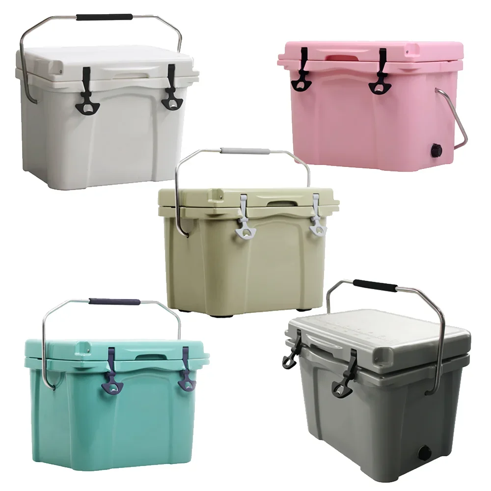 Factory Nice quality TOMA Portable rotomolded drinks ice chest LLDPE hard cooler 20-120L plastic custom cooler box for camping