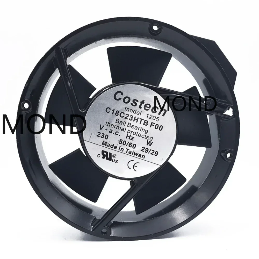 

C18C23HTB F00 Costech Cooling Fan Industrial Frequency Converter Server Cooler Fan Inverter Radiator 230V 1725 Original