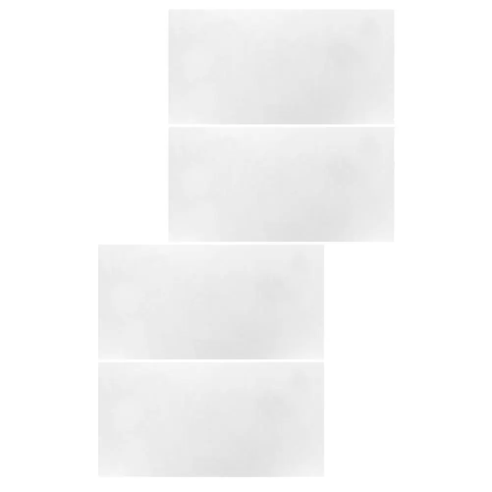 4 قطع من ملصقات السبورة البيضاء الثابتة القابلة للإزالة والمسح الجاف ولوحة بيضاء محمولة لفيلم الرسم على الحائط في المكتب #6