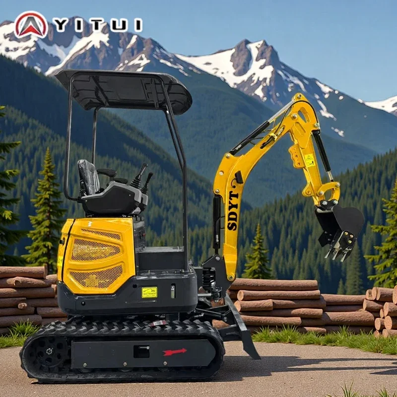 بيع المصنع مباشرة حفارة صغيرة 2.0 طن Ce Epa رائجة البيع محرك جديد ديزل مخصص حفارة صغيرة يمكن استخدامها في الشتاء