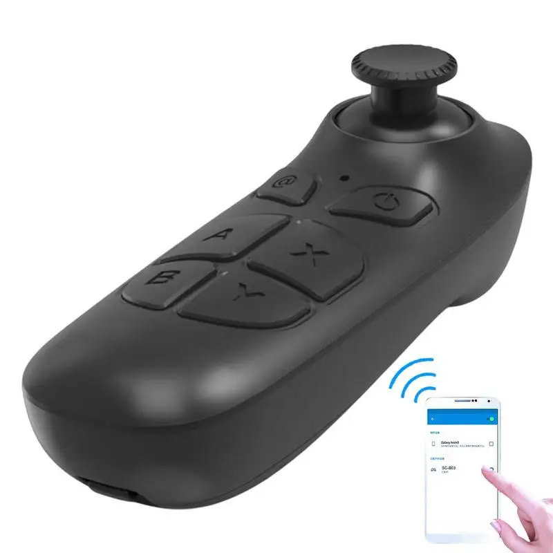 VR Remote Controller Game Controller Joystick Selfie Timer Remote Controller Gamepad Bluetooths Control VR Video Game Selfie PC