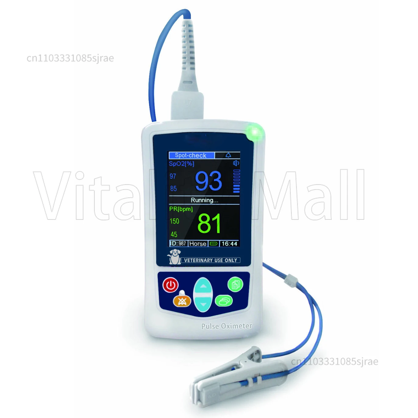 Ручной пульсоксиметр для кошек, ветеринарное оборудование, пульсоксиметр для кошек для использования в клинике животных