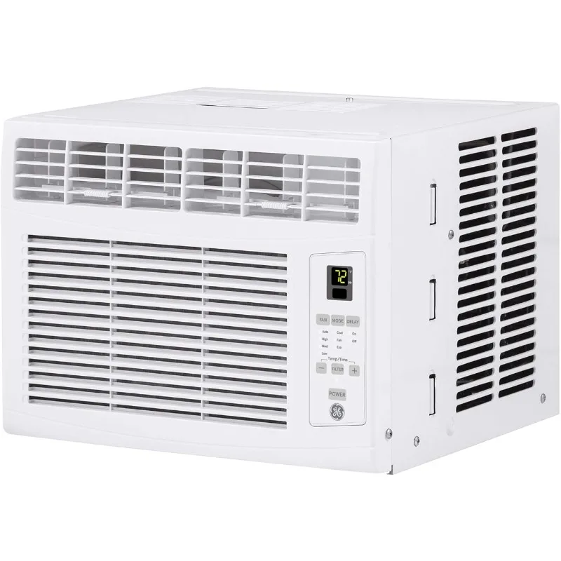 Electronic Window Air Conditioner 6000 BTU, Efficient Cooling for Smaller Areas Like Bedrooms and Guest Rooms