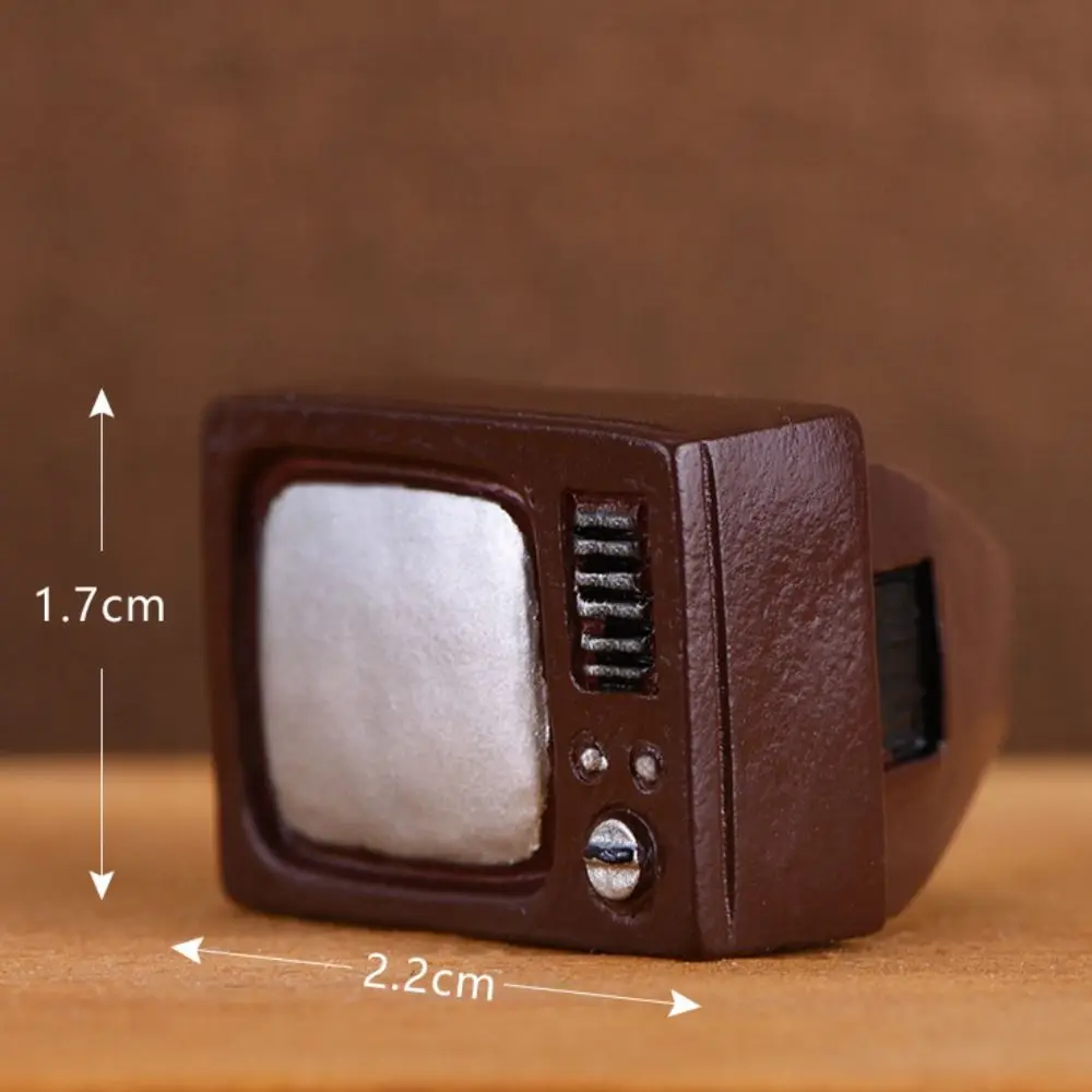 Woondecoratie Retro Nostalgisch Beeldje Poppenhuizen Figuur Retro Camera Miniaturen Model Mini Miniatuur