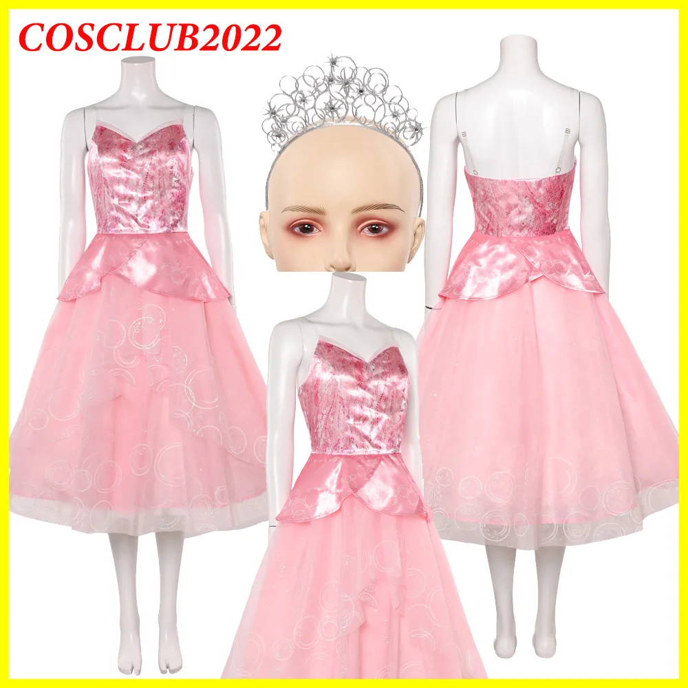 Необычное-платье-для-косплея-Глинды-Корона-из-фильма-злая-ролевая-игра-фантазийный-розовый-костюм-женская-одежда-повязка-на-голову-наряды-костюм-для-вечеринки-на-Хэллоуин
