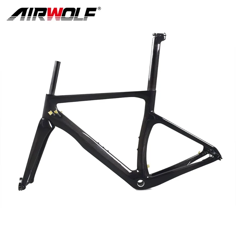 

Full Carbon Bike Frame BSA Carbon Road Frame UD Road Bike Frame 142*12mm Thru Axle Disc Brake Bicycle