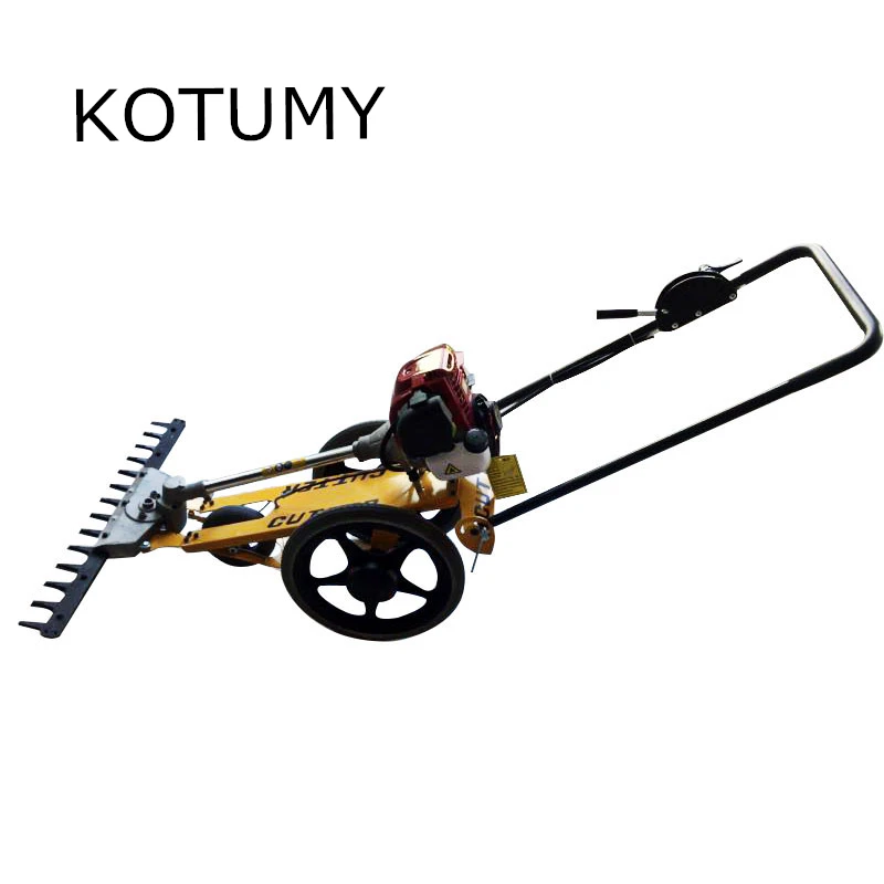 Agricultural Wasteland Lawn Mower Gasoline Orchard Lawnmower Gasoline Diesel 4/2 Stroke Lawnmower Garden Wasteland Lawn Machine