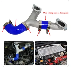 For 2002 2003 2004 2005 2006 2007 Subaru Impreza WRX / STI GD / GG Silicone Intercooler Pipe Hose Kit