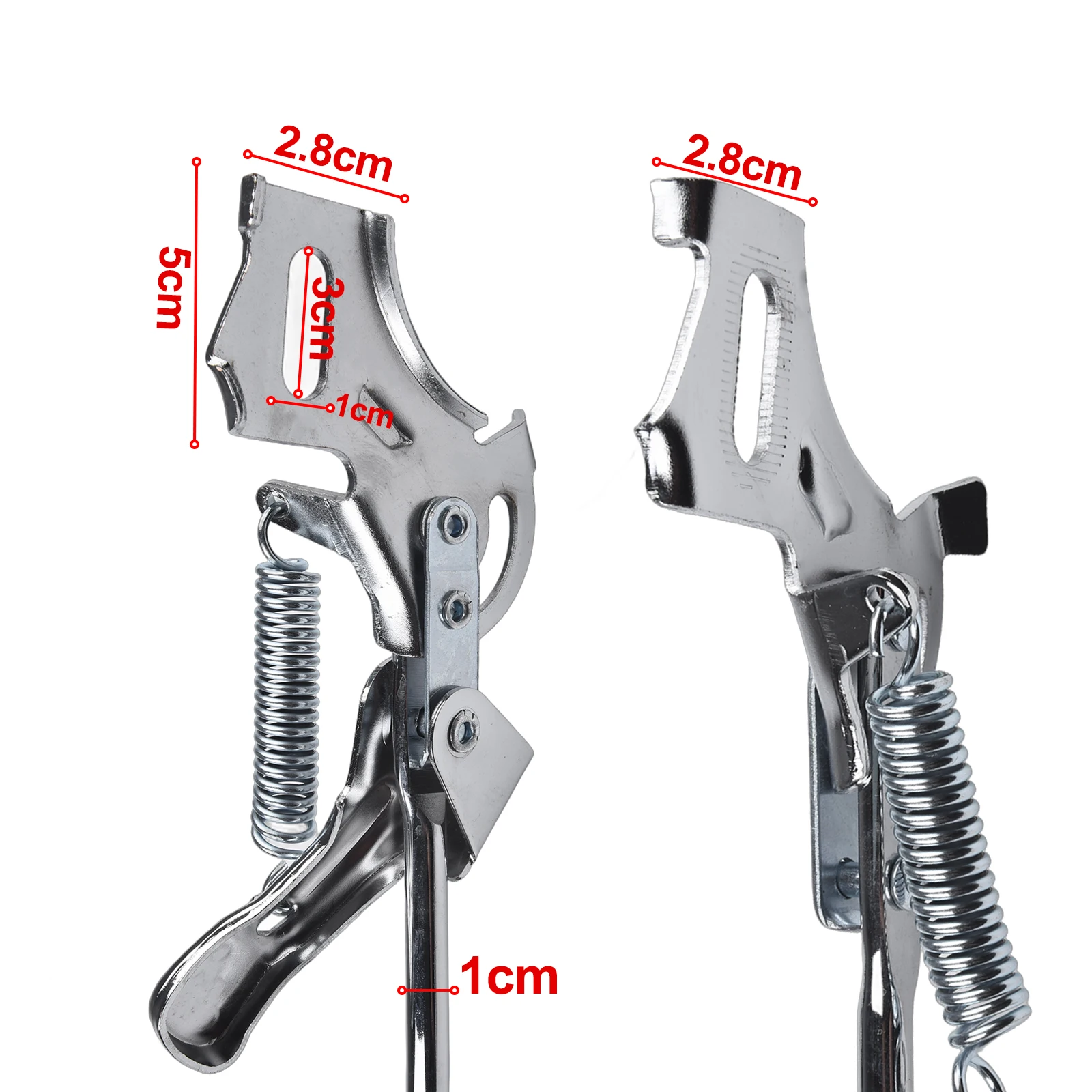 

Sturdy Rear Kickstand for Bike and Scooter, Convenient and Reliable Support, Fits 20 26 inch Bicycles, Easy Installation