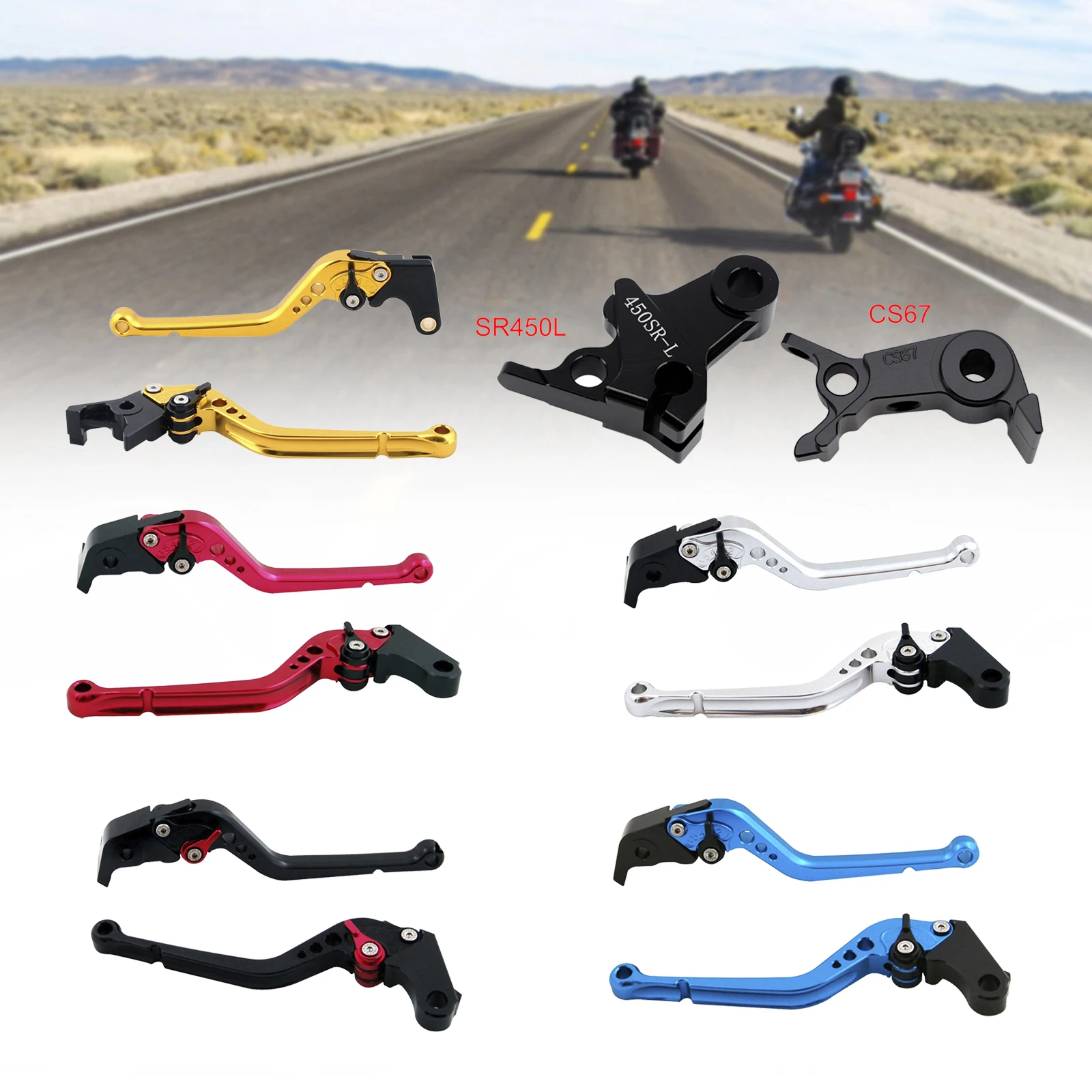 

Длинный рычаг тормоза Topteng, подходящий для VOGE DS900X 900DSX 2024 2025 2026