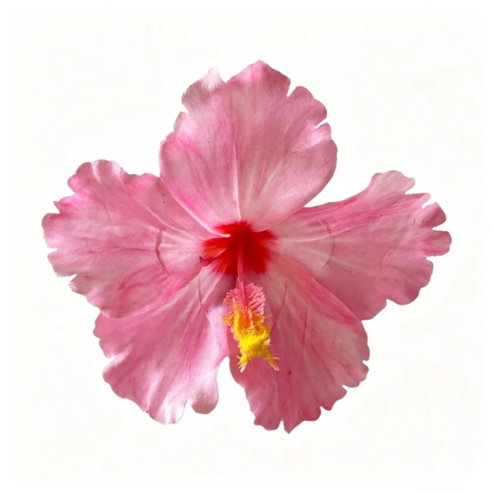 Artificial Flower Hibiscus Flower Hair Clip Do Not Hurt Hair Bohemia Style Hearwear Photo Beach Travel Side Clip Summer - view 4