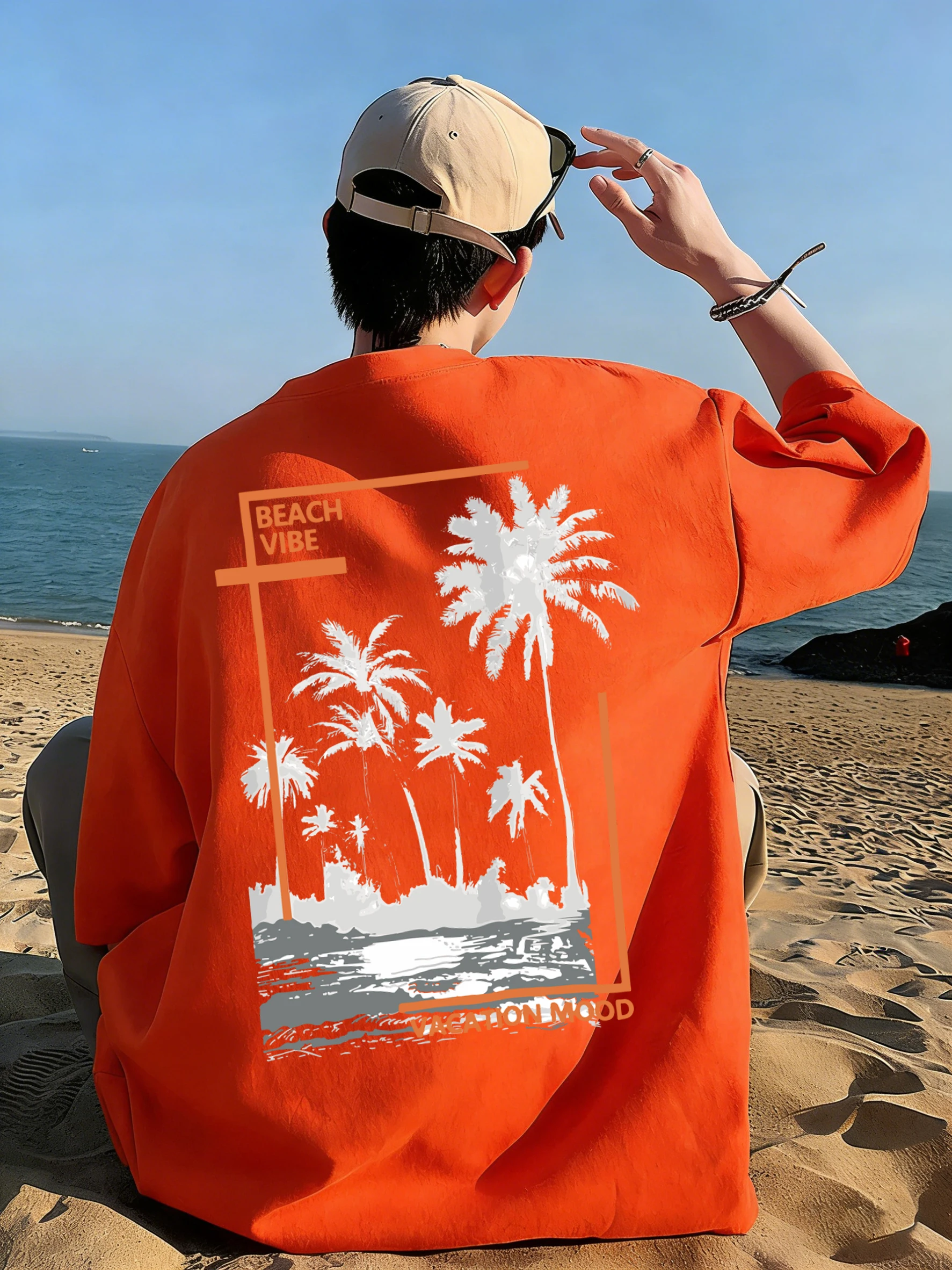 Beach Vacation Vibe Design T S - Summer Vibes Clothing Men ulasan dan harga