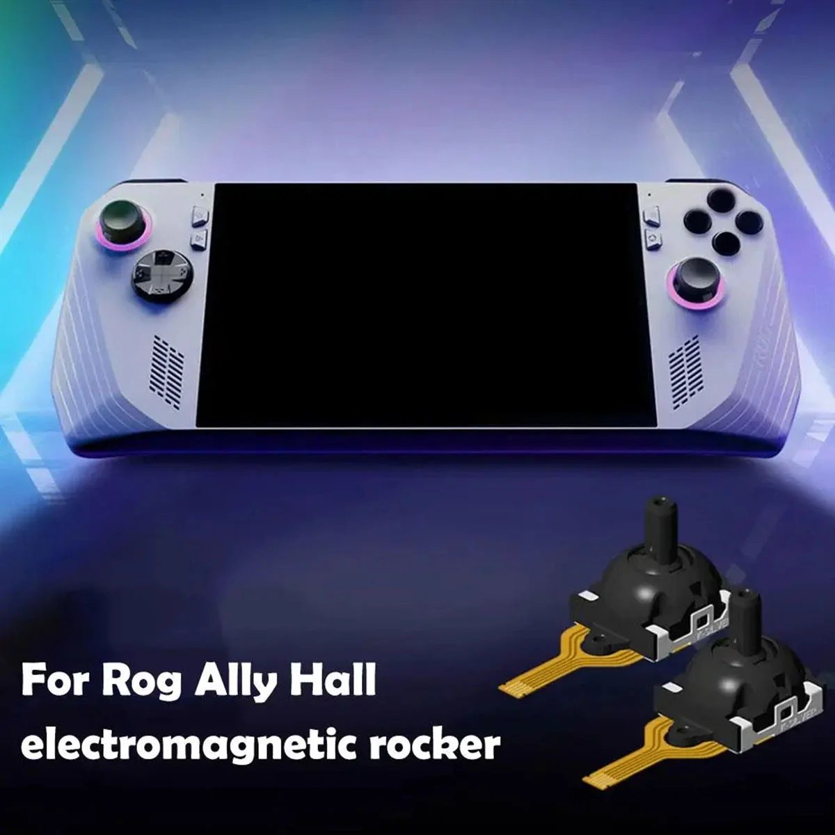 عصا تحكم بديلة من Rog ally لوحدة تحكم ألعاب rog ally ، ملحقات ، قطعتين