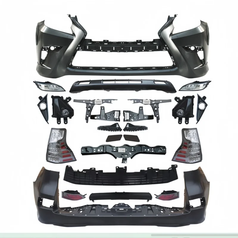 

Suitable for the Exterior Upgrade Kits for GX460 of Models 10-15 and 2016, Including Front and Rear Bumpers, Grille Hood