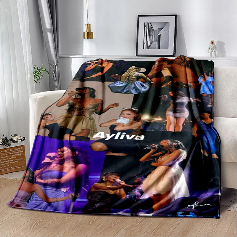 Ayliva Lieb Pop Singer  Soft Flannel Blanket for Bed Bedroom Sofa Picnic,Throw Blanket for Cover Outdoors Leisure Gift Kids