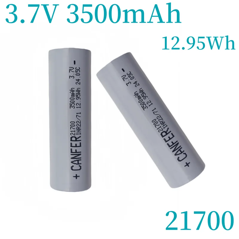 充電式リチウムイオン電池,高放電,LED懐中電灯,電動工具,3.7v,3500mah,21700