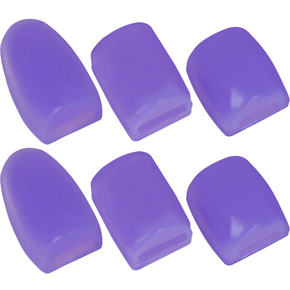 

6pcs Sax Side Key Pad Silicone Covers Alto Extenders Wind Instrument Accessories Saxophone Supplies Music Part