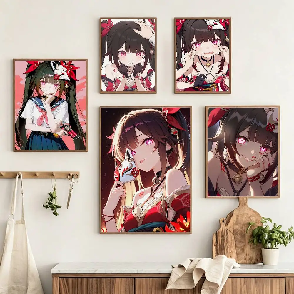 Kawaii S-Sparkle  Customizable HD Self Adhesive Waterproof Wall Art Poster