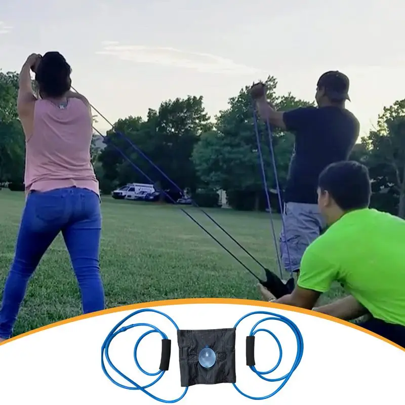 

Пусковая установка для водяных бомб, рогатка для воздушных шаров с водой дальнего действия для детей, игрушка для запуска футболок, летний пляжный бассейн, инструмент для развлечений