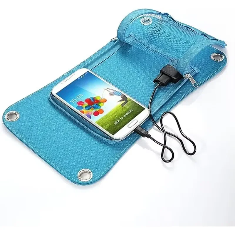 Waterproof Solar Panel Backpack Anti Theft Laptop Bag for Camping Hiking Travel with USB Charging Port Outdoor Notebook 4