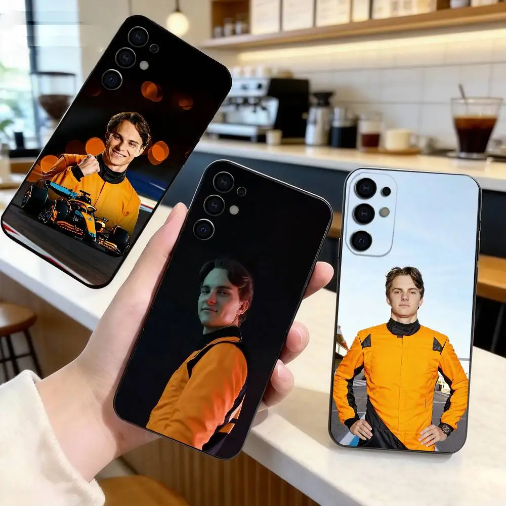 Australia O-Oscar Piastri Phone Case For Samsung S25,S24,S21,S22,S23,S30,Ultra,S20,Plus,Fe,Soft Silicone Black Cover