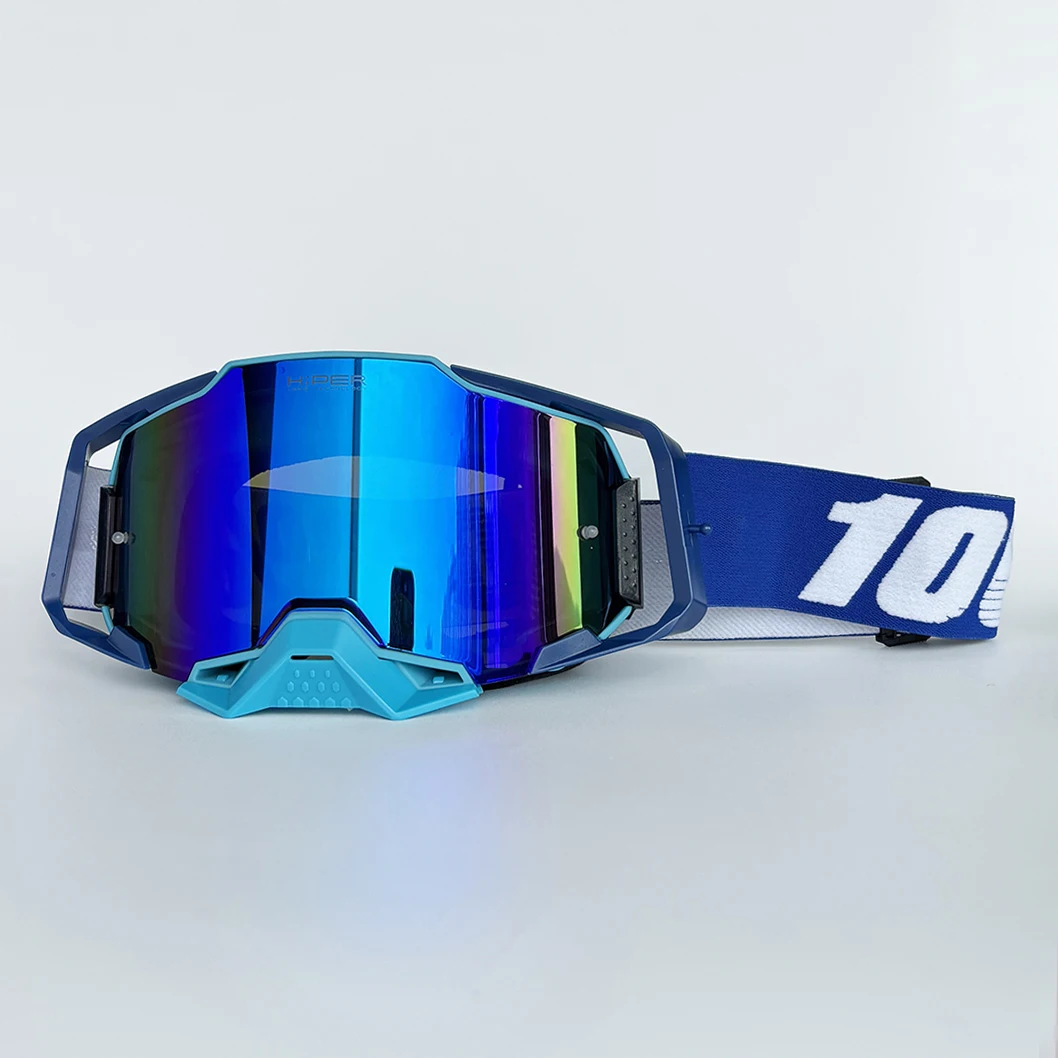 Motorrad-Brille Motocross-Brille Rennbrille für Dirt Bikes Radfahren MTB ATV Maske Winddichte Schutzbrille