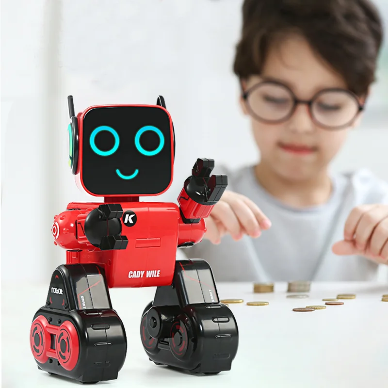 JJRC R4 Robot RC Control remoto inductivo de sentido inteligente Robo Advisor banco de monedas regalo para niños juguetes educativos