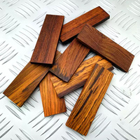 2pcs/lot 2 Sizes Natural Cocobolo Wood Board Siamese Rosewood Dalbergia Retusa Plate For Knife Handle DIY Making Materials