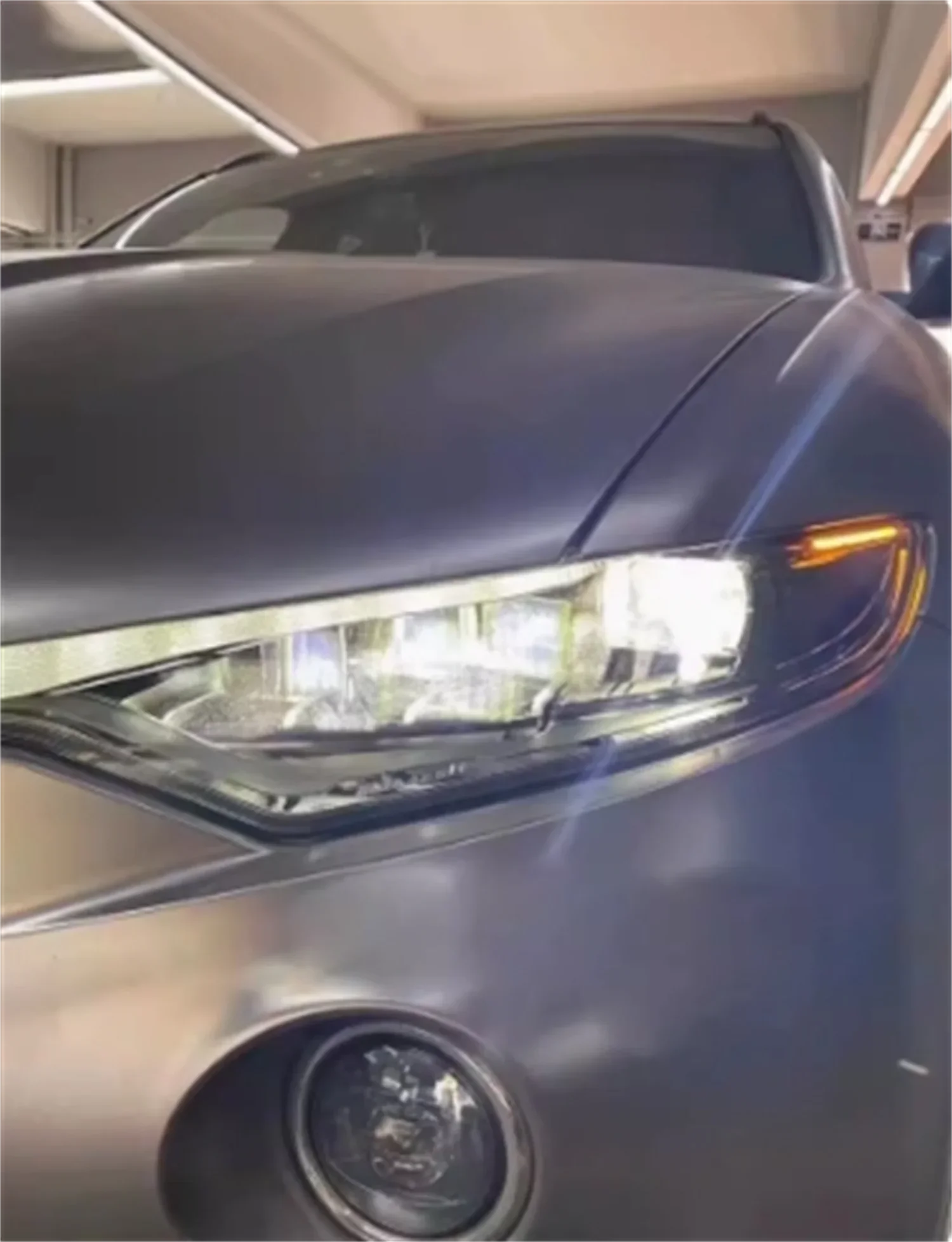 Car Headlight headlamp Daytime Running light DRL for  Maserati Levante Turn signal
