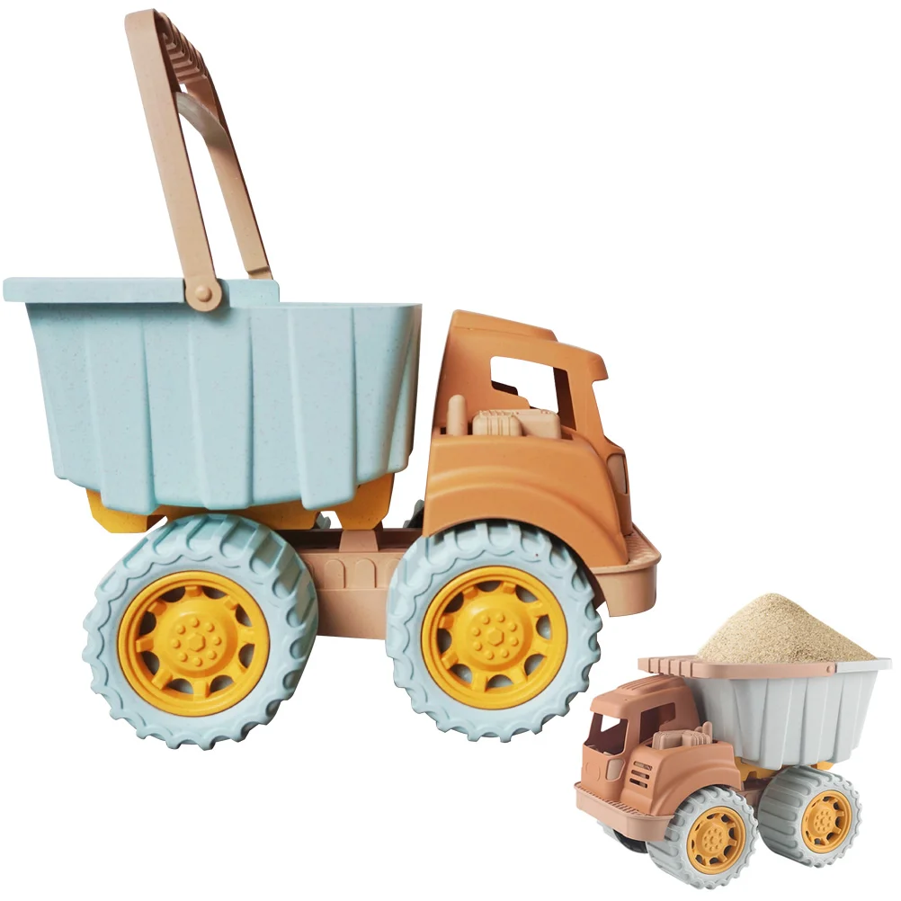 

Toy Toys Sand Truck Kids Excavator Car Construction Beach Sandbox Vehicle Dump Play Box Digging Vehicles Tractor Digger Mini