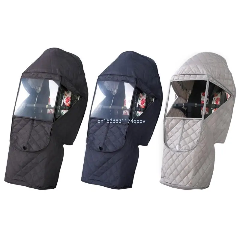 

Lightweight Rain Cover Versatile Rain Cover Easy to Install Carry for Strollers Dropship