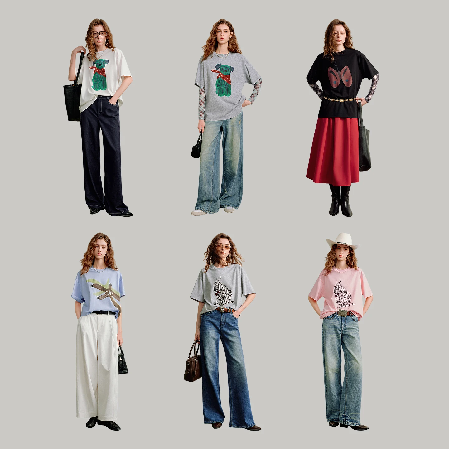 Antibacterial Women's T-Shirts - Fun Animal Print Tops 2026