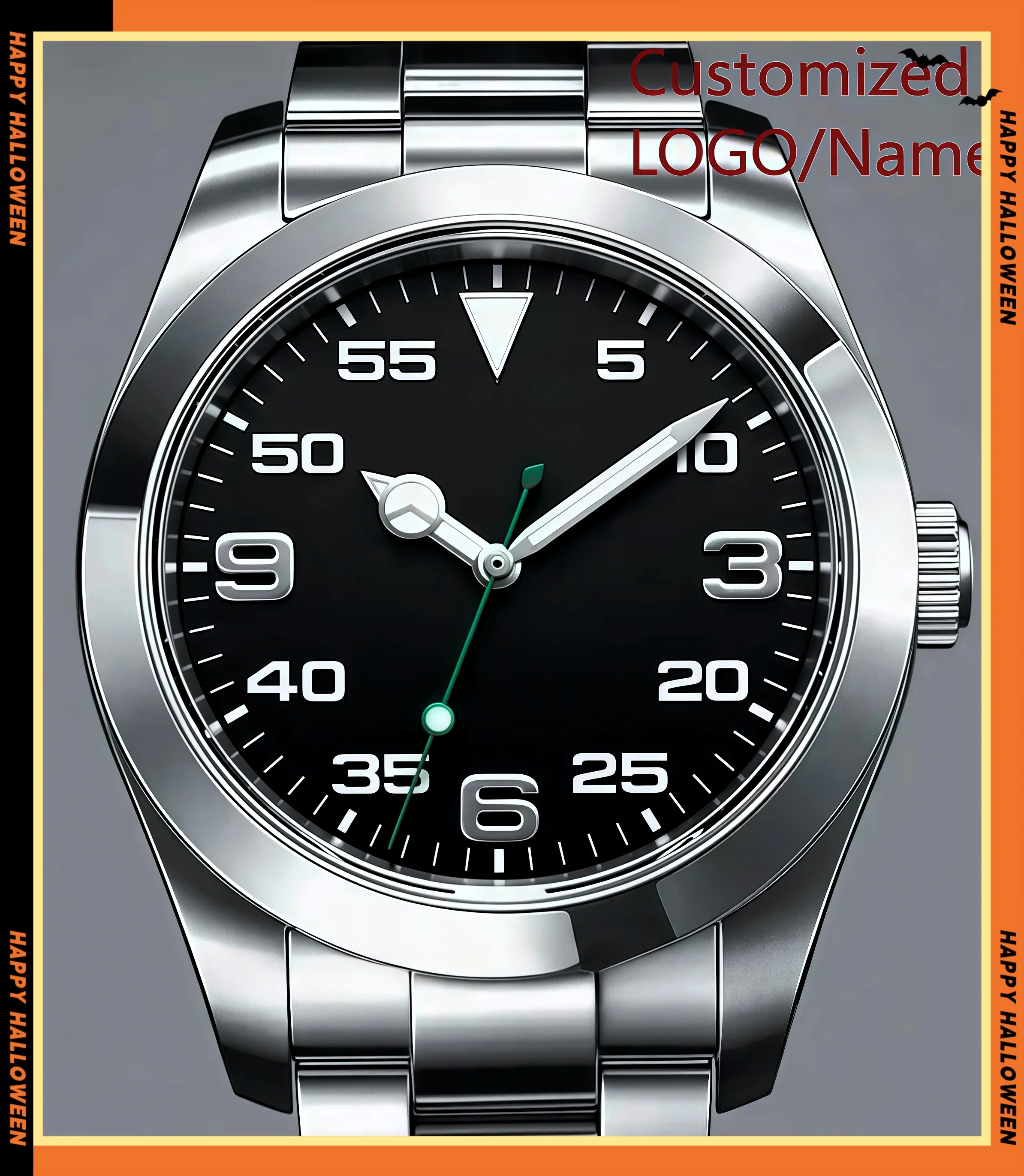 Montre personnalisée pour hommes et femmes, montre mécanique automatique, 36mm 40mm, acier inoxydable 904L, magasin WWATCH