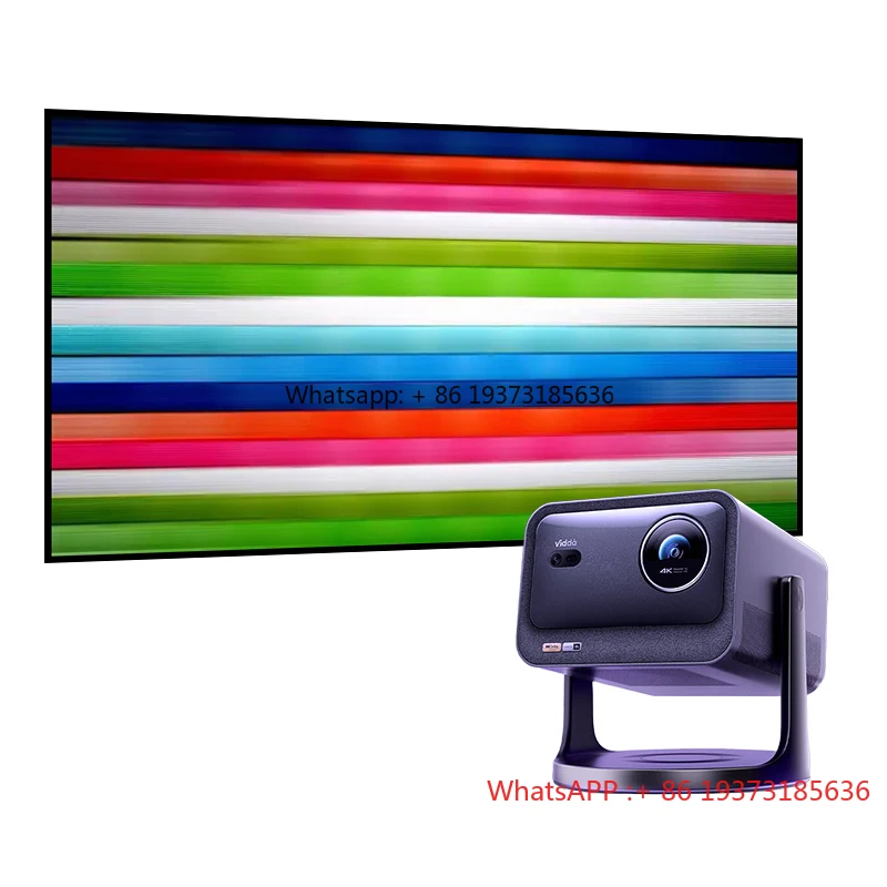 

New Hisense Vidda C3S 4K Tri-Color - Projector 2200 CVIA Lumens IMAX Dolby Vision 60W Auto Focus Keystone Home Cinema