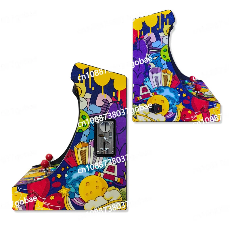 

Ретро 22-дюймовый ЖК-дисплей с большим экраном, игровая консоль Pandora's Box, настольная игровая консоль, мини-игровая консоль с двумя плеерсами