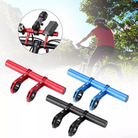 Bicyle Handle Bars Bracket Aluminum Alloys Carbon Fiber Stands Bike Headlight Computers Support Holders Cycling Extend Brackets