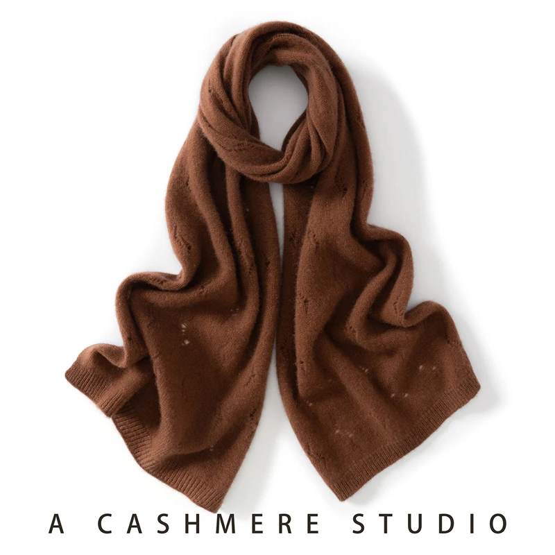 Sciarpa alla moda e versatile, 100% cashmere premium, nuova collezione invernale per il calore