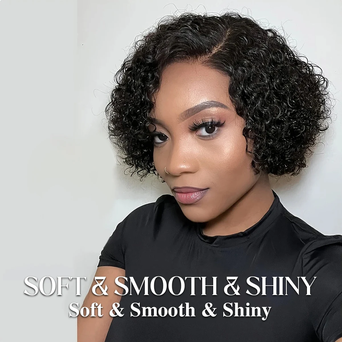 شرارة غريب مجعد الشعر البشري حزم البرازيلي عذراء الشعر البشري 3 حزم الطبيعي الأسود 100% مجعد موجة شعر مستعار بشري