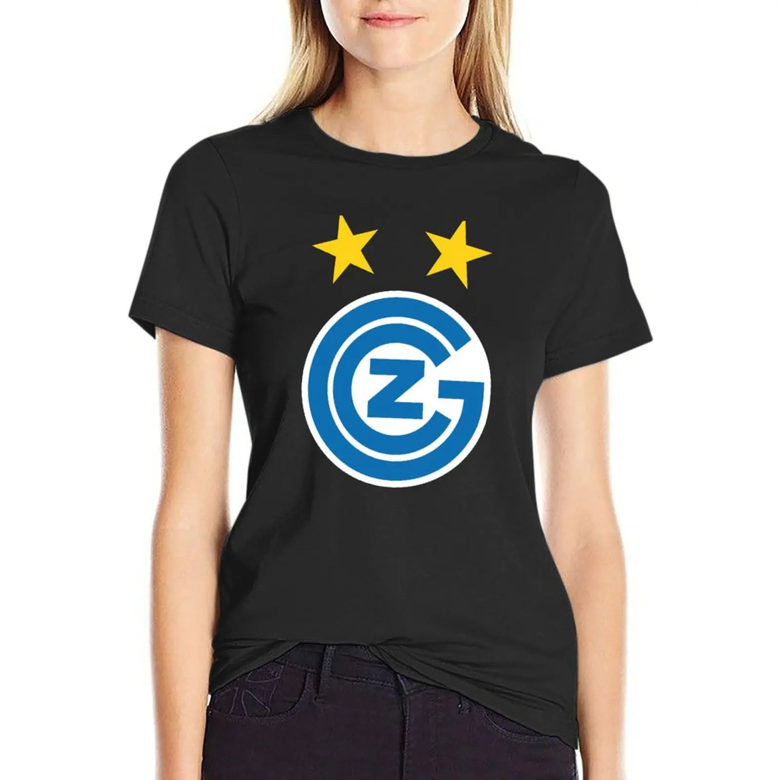 Grasshopper Club Zürich T-Shirt cute tops Female clothing korean fashion anime clothes luxury designer clothing Women