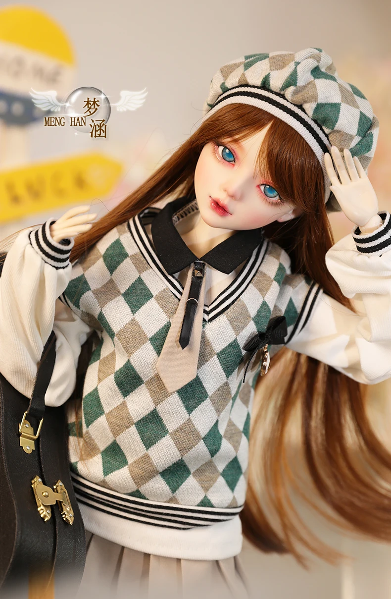 1/3 Bjd Dolls New arrival Gifts for Girl Makeup Dolls With Clothes Early Morning 60cm Nemme Doll Children Beauty Toys