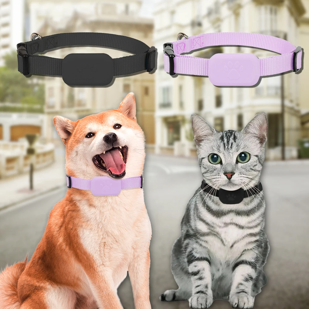 ل iOS جهاز تتبع صغير بنظام تحديد المواقع يعمل بالبطارية تتبع الحيوانات حركة تنبيه طوق الحيوانات الأليفة مكافحة خسر المقتفي للكلاب القطط