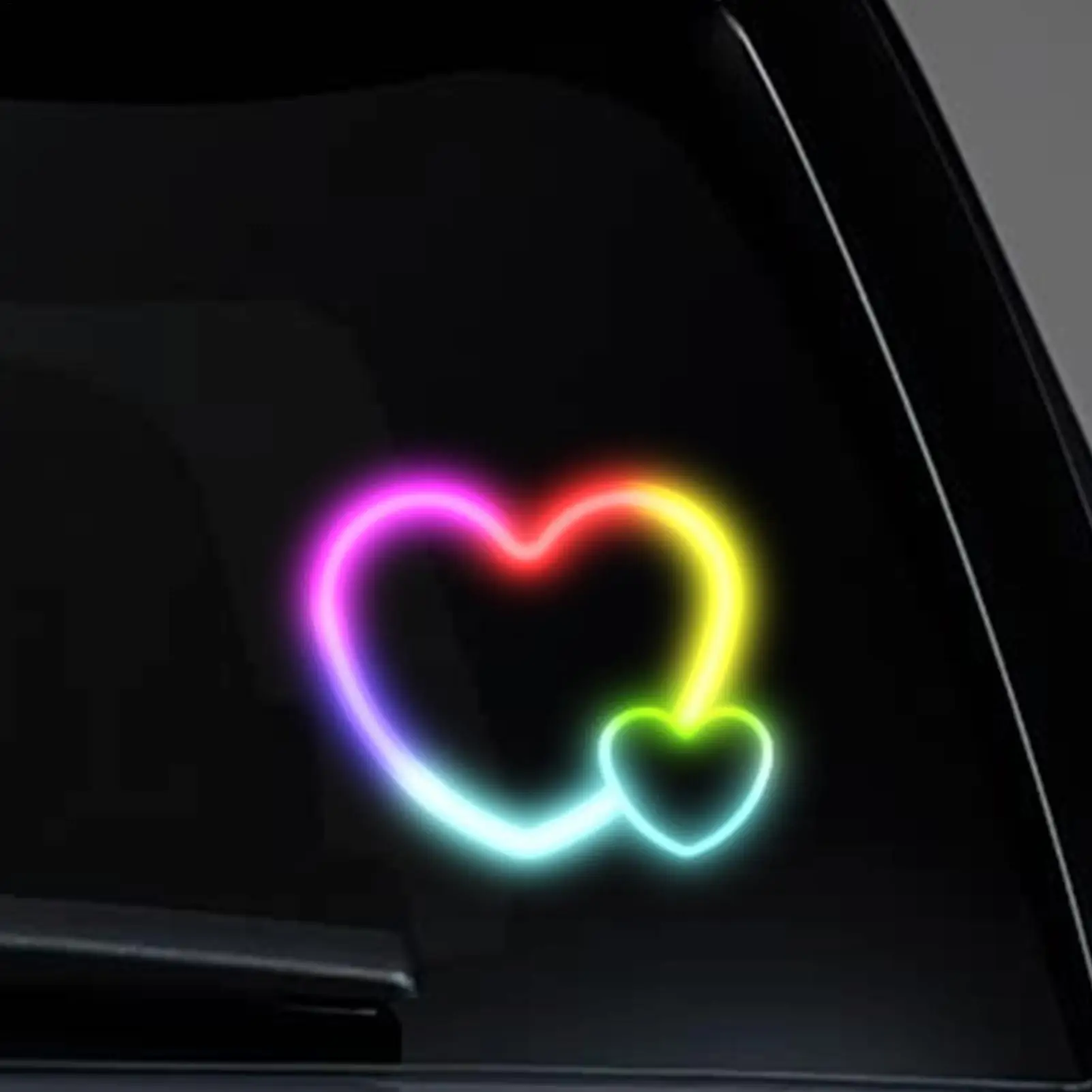 Interior Car Lights Energy-Saving Waterproof Romantic LED Car Ambient Light Love Atmosphere Lighting for Truck RV SUV Night