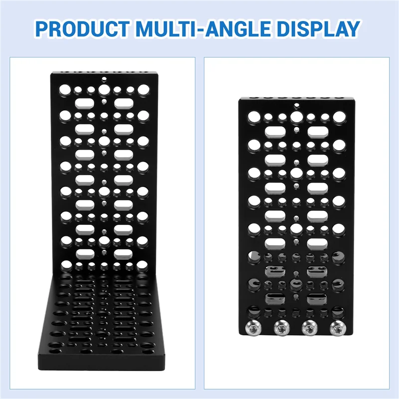 

A73T L-Bracket Porous Expansion Plate Mounting Plate For DSLR Cameras 3172 Portable Utility Bracket