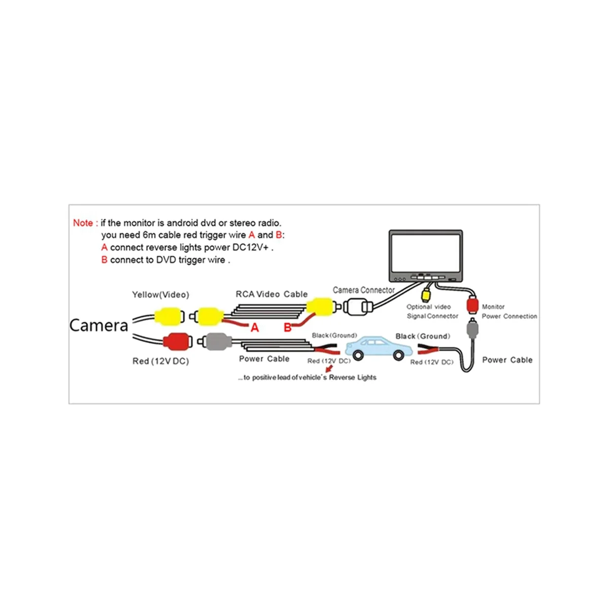 Câmera reversa da opinião traseira do carro com linha do estacionamento do reboque, dinâmica, Toyota Land Cruiser Prado