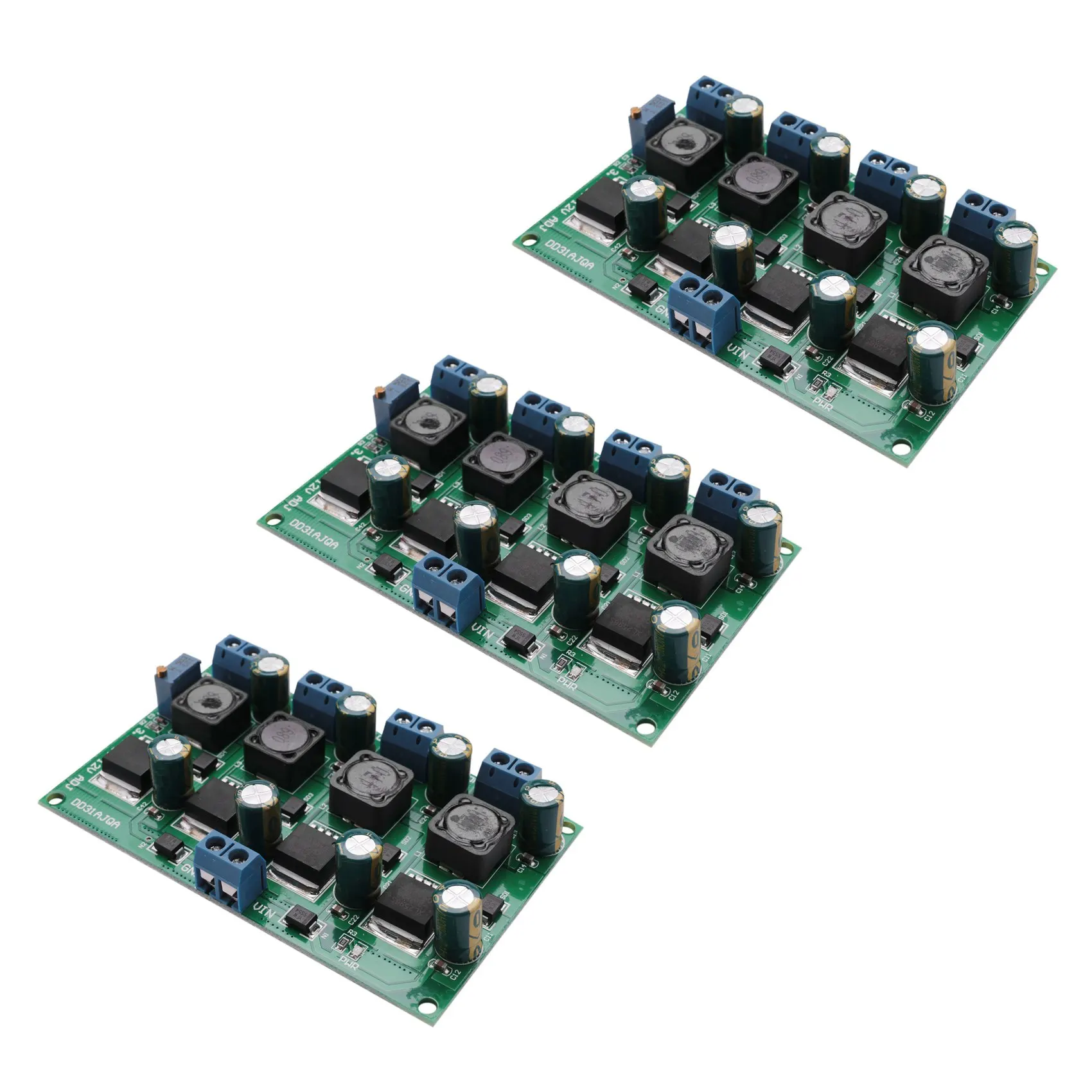 B50B-3X 3A Modulo di alimentazione a commutazione multipla a 4 canali 3.3V 5V 12V ADJ Uscita regolabile DC DC Buck Converter Board