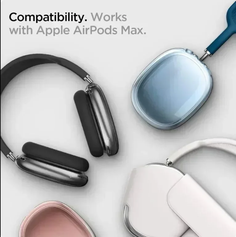 3 в 1, чехол для беспроводных наушников AirPods Max из ТПУ